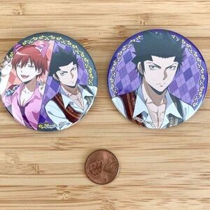 Rare assassination classroom can badge set
